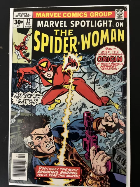 Marvel Spotlight 32 VF- (1st app & Origin of Spider-Woman) 1977