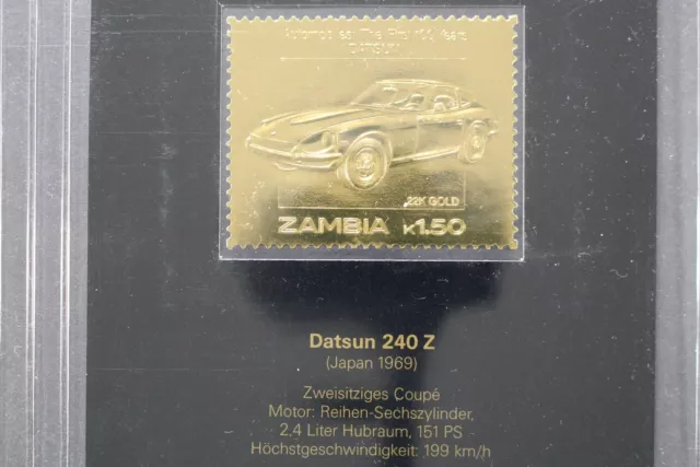 Zambia, n. Michel 380, Datsun 240 Z, nuovo di zecca - 643754