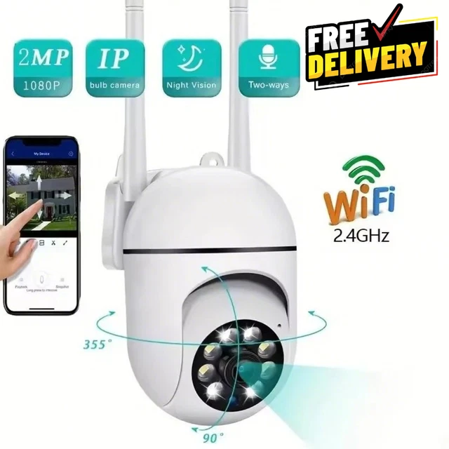 5G 1080P IP Camera Wireless WIFI Outdoor CCTV HD PTZ Smart Home ...