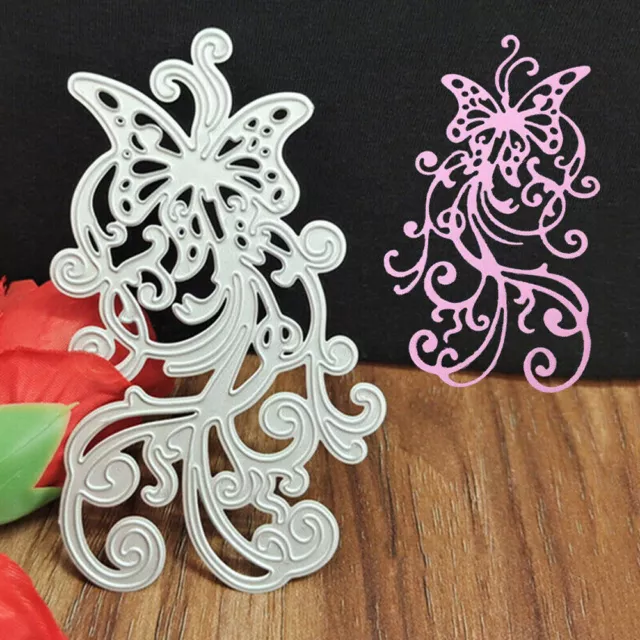 Butterfly Lace Metal Cutting Dies Scrapbooking Embossing Card Making Craft DIY