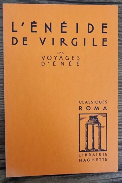 L'ENEIDE de VIRGILE les voyages d'énée. Classiques Roma Hachette par H. CHABROL