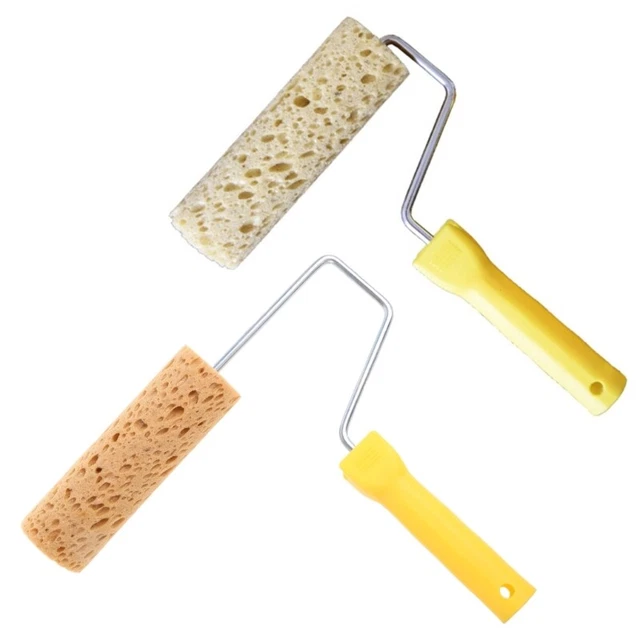 Durable Texture Sponge Roller Brush 4/6 Inch Diameter 4.8cm/1.89 for Home Wall