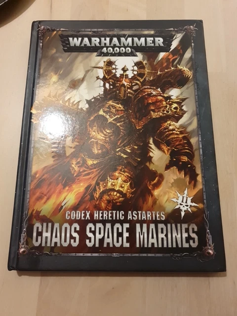Warhammer 40K Games Workshop 8. Auflage Chaos Space Marines Codex