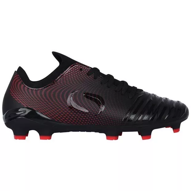 Sondico Blaze Junior FG Football Boots Black Size UK 4 (REF23)