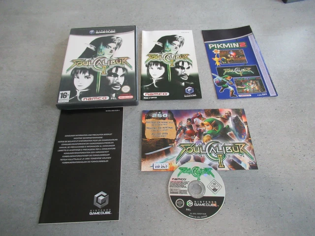 Jeu Soulcalibur II Complet Sur Nintendo GameCube - Version Japonaise, Bon état, Collector