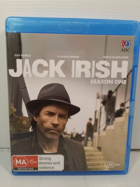 JACK IRISH: SEASON One 1 Blu-ray BRAND NEW SEALED RARE OOP Region B GUY  PEARCE $17.50 - PicClick AU