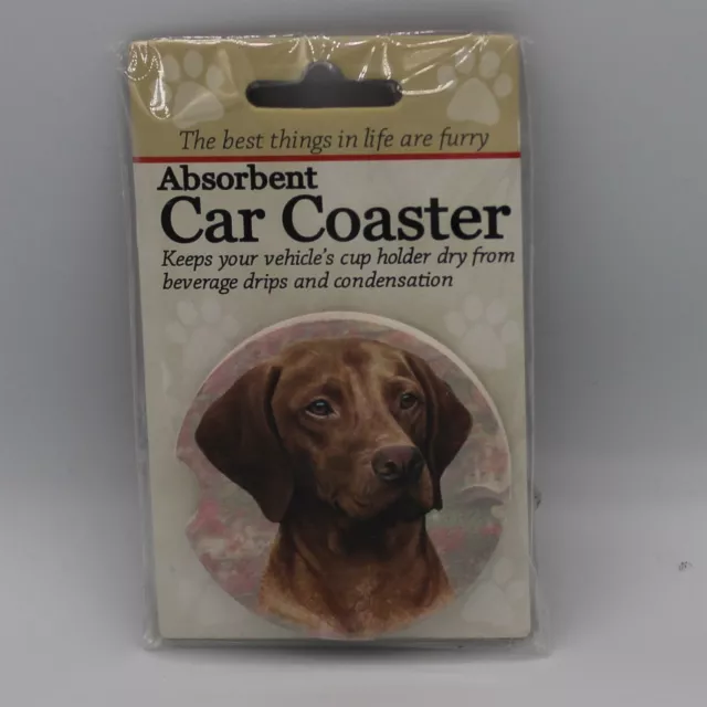 Super Absorbent Car Coaster - Dog - Vizla