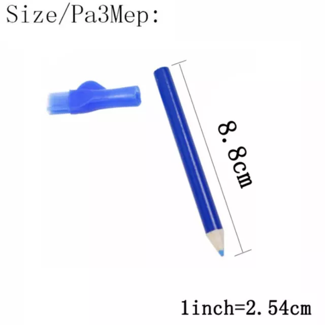 3Pcs Tailors Chalk Pen Pencil with Brush For Dressmakers DIY Craft Mark~pd Sb