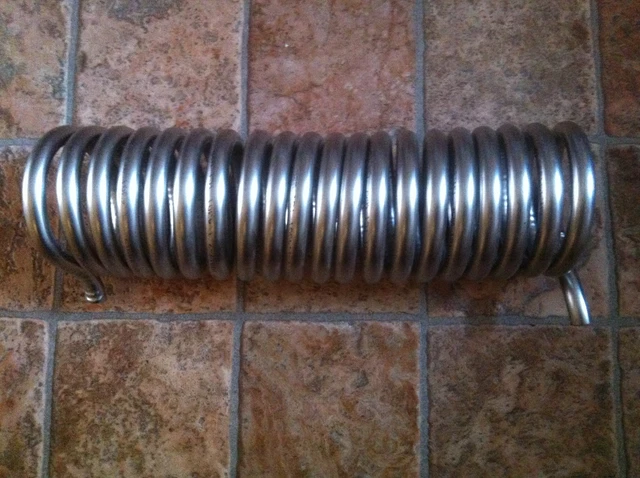Échangeur Thermique Acier Inox Pour Étang - Boucle De Chauffage Serpentin - Neuf