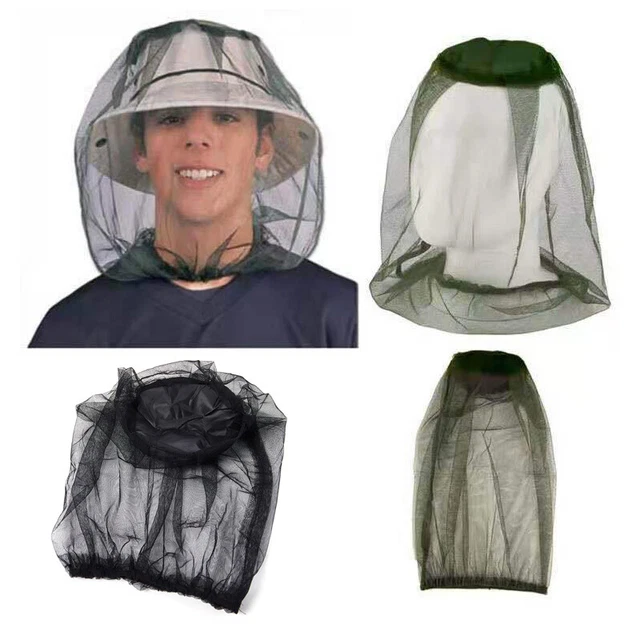 Outdoor Fishing Cap Anti Mosquito Insect Hat Fishing Hat Bug Mesh Head Net.di