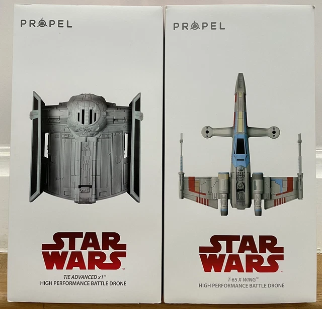PROPEL STAR WARS Tie Advanced X1 And X wing Fighter Battling