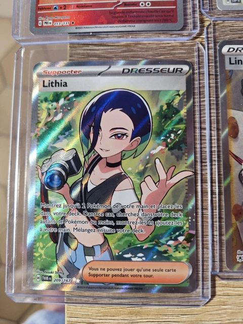 Carte Pokémon Lithia 209/167 TWM Mascarade Crépusculaire FR NEUF Carte Pokémon Lithia 209/167 TWM Mascarade Crépusculaire FR NEUF