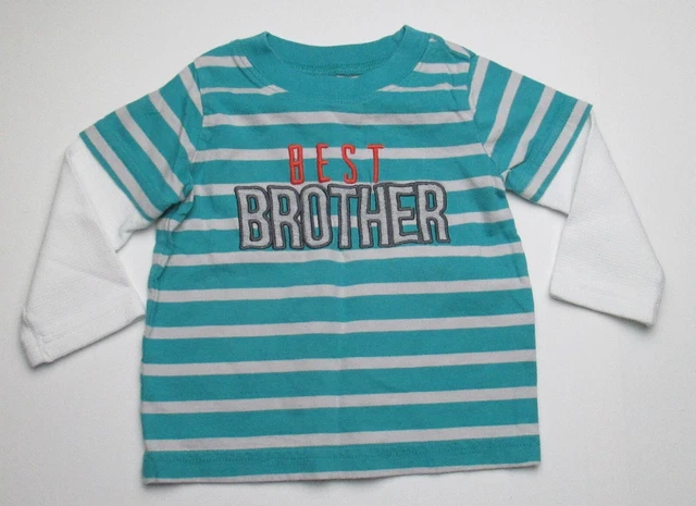 Infant Baby Boys 12 Months Child of Mine Best Brother Shirt