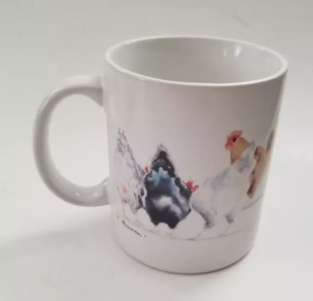 Otagiri Japan Coffee Mug - Chicken Watercolor Cup