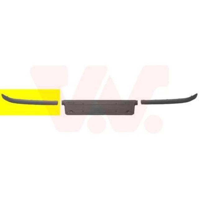 PRASCO Baguette De Protection Pare-Chocs Arrière Gauche Chrome – Compatible ME0391260