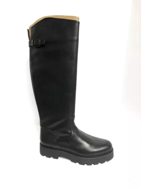 Franco Sarto Women's Balin Leather Tall Boot Black 10 M