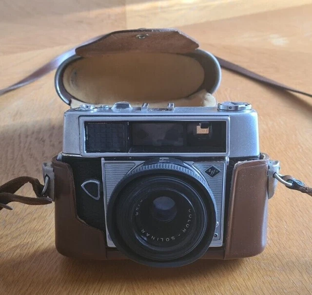 Agfa Optima 500 S Compur mit Schutzhülle Sucherkamera Kamera gebraucht