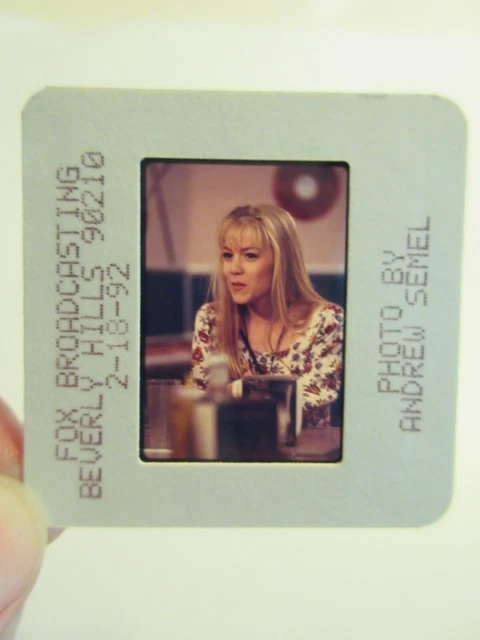 BEVERLY HILLS 90210 original slide JENNIE GARTH 2/18 1992 RARE #2