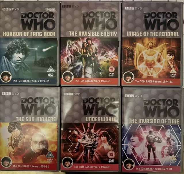 Doctor Who Season Series 15 DVDs bundle Tom Baker