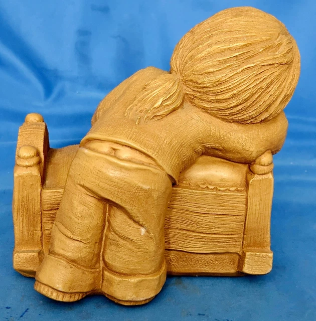 VINTAGE FANNYKINS “BUNDLE OF JOY" by Bill Mack Chalkware Sculpture 13.