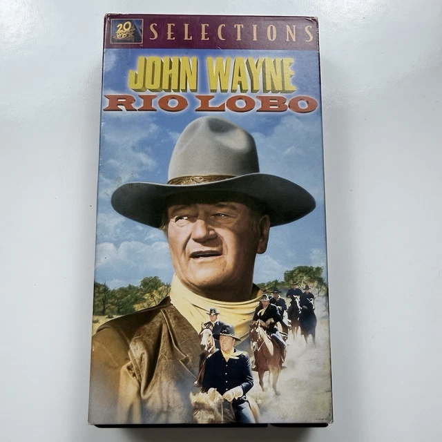 RIO LOBO VHS John Wayne 20th Century Fox Selections Western Hi-Fi, 1970 ...