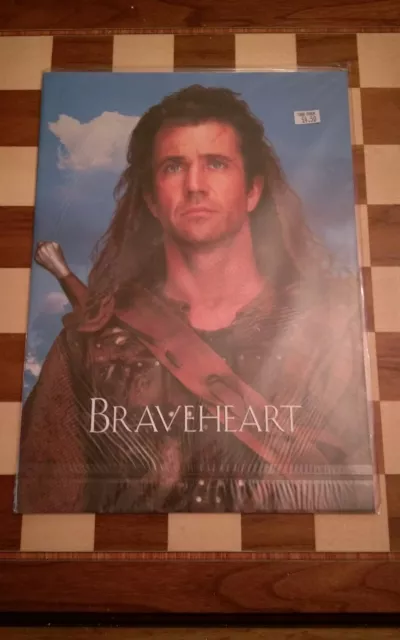 BraveHeart Film Movie programme brochure Mel Gibson 1995 WILLIAM WALLACE