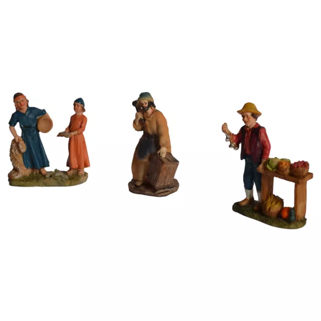 Petite Statue Personnage Crèche General Trade Mestieri Colorés Hauteur 10 CM 2