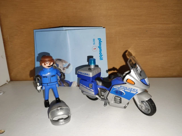 PLAYMOBIL 6876 moto de police allemande EUR 12,00 - PicClick FR