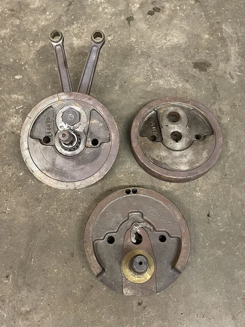 Parts Lot (3) Harley Ironhead XLCH XLH Engine Crank Flywheels