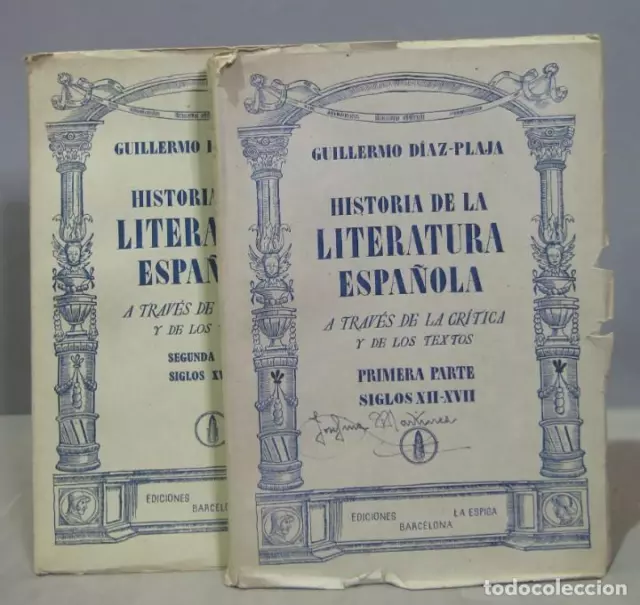 Historia De La Literatura Española A Traves De De La Critica. Gui