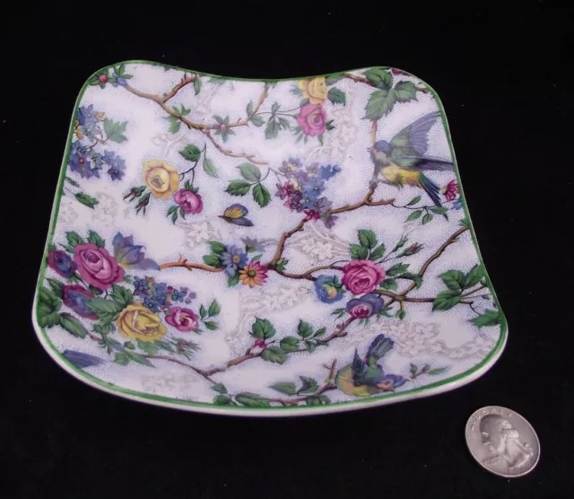Midwinter Chintz Lorna Doone Square Dish