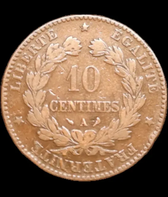 10 Centimes 1897 A Frankreich Dritte Republik Prägestätte Paris -Albert Barre #7
