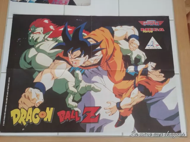 Grand Poster Dragon Ball Z Goku Bojack OAV movie magazine AK Video manga vintage