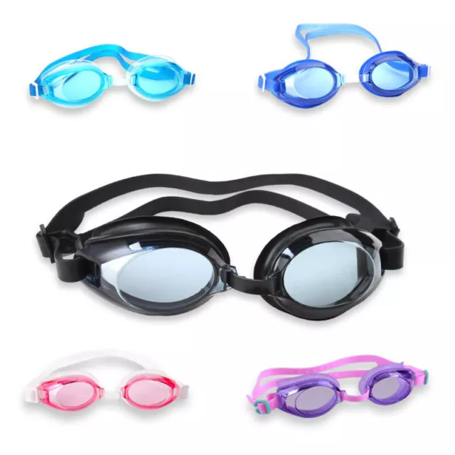 Adult Swimming Goggles Waterproof Anti-Fog Swim Glasses UV Shield Adjustable AU