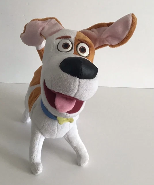 SECRET LIFE OF Pets Deluxe Talking Max The Dog Plush Soft Toy Working £