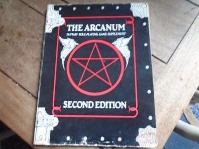 Il ARCANUM 2nd EDIZIONE Bard GIOCHI mondo perduto di Atlantide FANTASY giochi di ruolo 