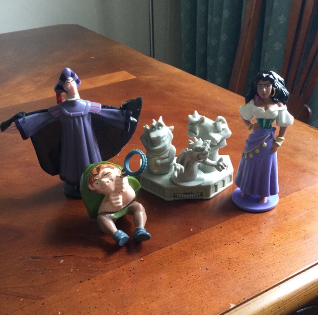 VINTAGE DISNEY HUNCHBACK Of Notre Dame Happy Meal Toys £3.50 PicClick UK