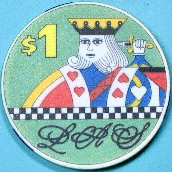 $1 Casino Chip. Las Atlantis, On-Line Casino. Y67.
