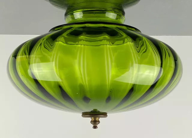 Art Nouveau Glass Light Fixture Lamp Shade Vintage Retro Ceiling Art Deco A9
