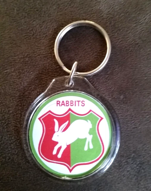 KEY RING SOUTH SYDNEY NRL RABBITS RABBITO'S RUGBY LEAGUE keyring THE ...