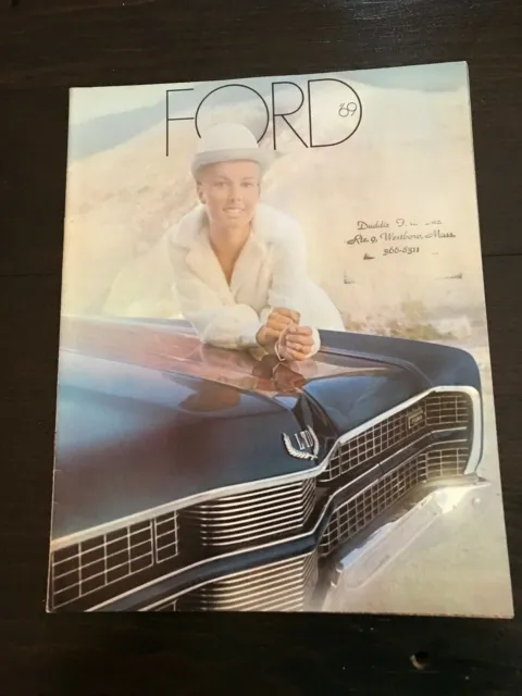 Vintage Original 1969 Ford Dealer Brochure