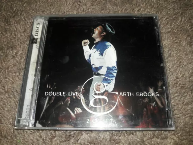 GARTH BROOKS - Double Live 2cd. Ltd Ed. World Tour I 93-94. Free 1st class  p&p. £17.49 - PicClick UK