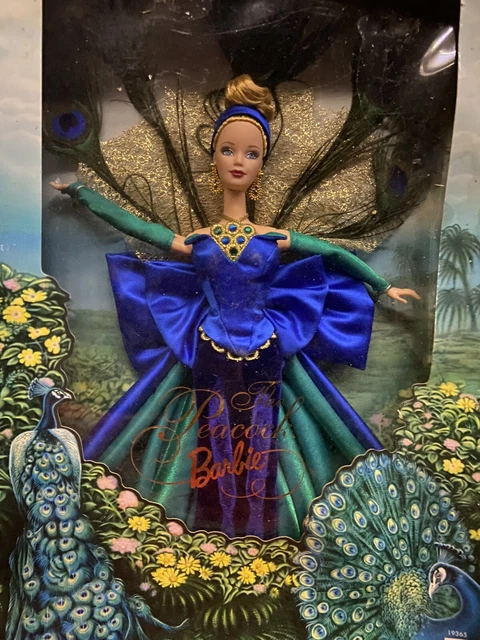 The Peacock Barbie Doll Birds of Beauty Collection 1st in a Series Mattel 1998