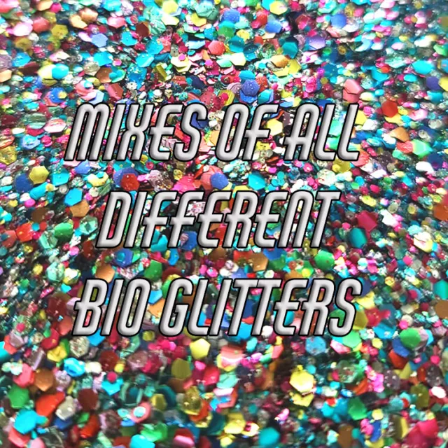 Super Mixes - Biodegradable Glitter - Eco Glitter - Bio Glitter - Cosmetic Grade