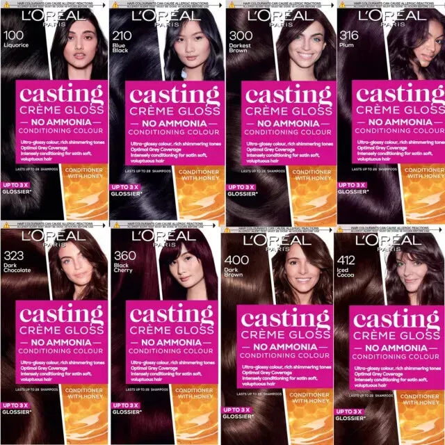 L'Oreal Paris Casting Creme Gloss Hair Color - Various Colours- FREE P&P