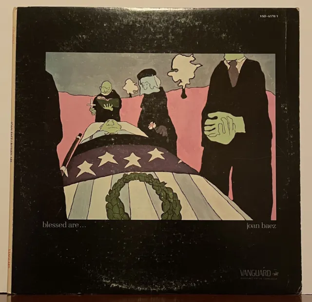 JOAN BAEZ Blessed Are... 1971 VSD6570 Vinyl Album 2LP+BONUS 7" UltraSonic NM