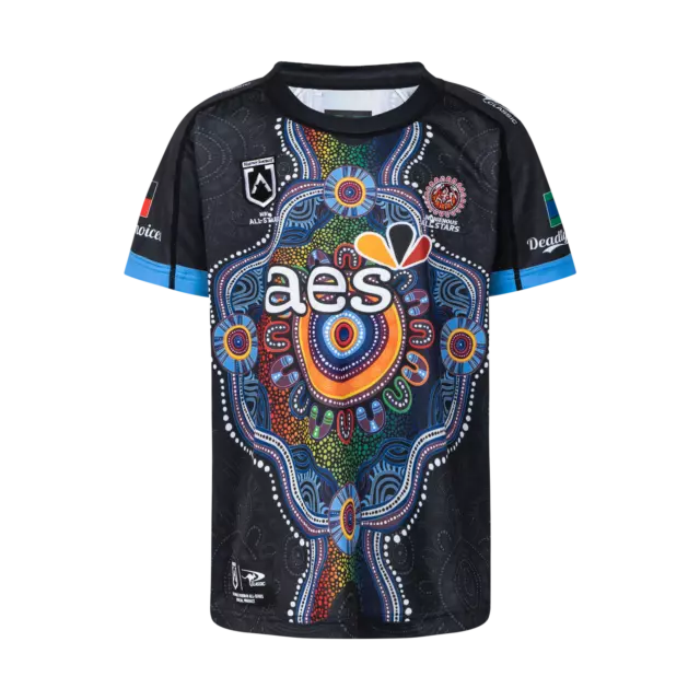 IAS Indigenous All Stars 2023 Classic On Field Jersey Kids Sizes 6-14!