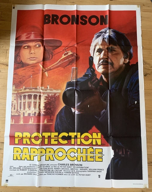 Protection Rapprochée Film AFFICHE CINÉMA PROTECTION RAPPROCHÉE 120x160cm Poster / Charles Bronson ...