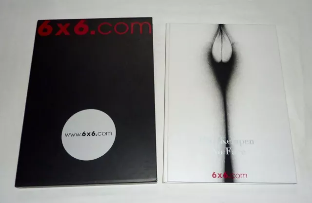 AKT EROTIK NUDES Uwe Kempen NO FACE 6x6.com gebunden im Schuber EA 2002 sehr gut