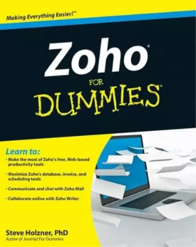 Steve Holzner Zoho For Dummies (Poche)